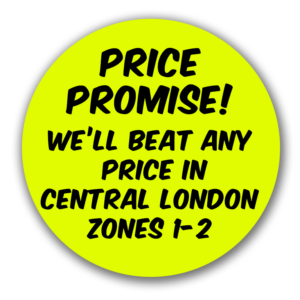 Price Promise – We'll beat any price in Central London Zones 1-2